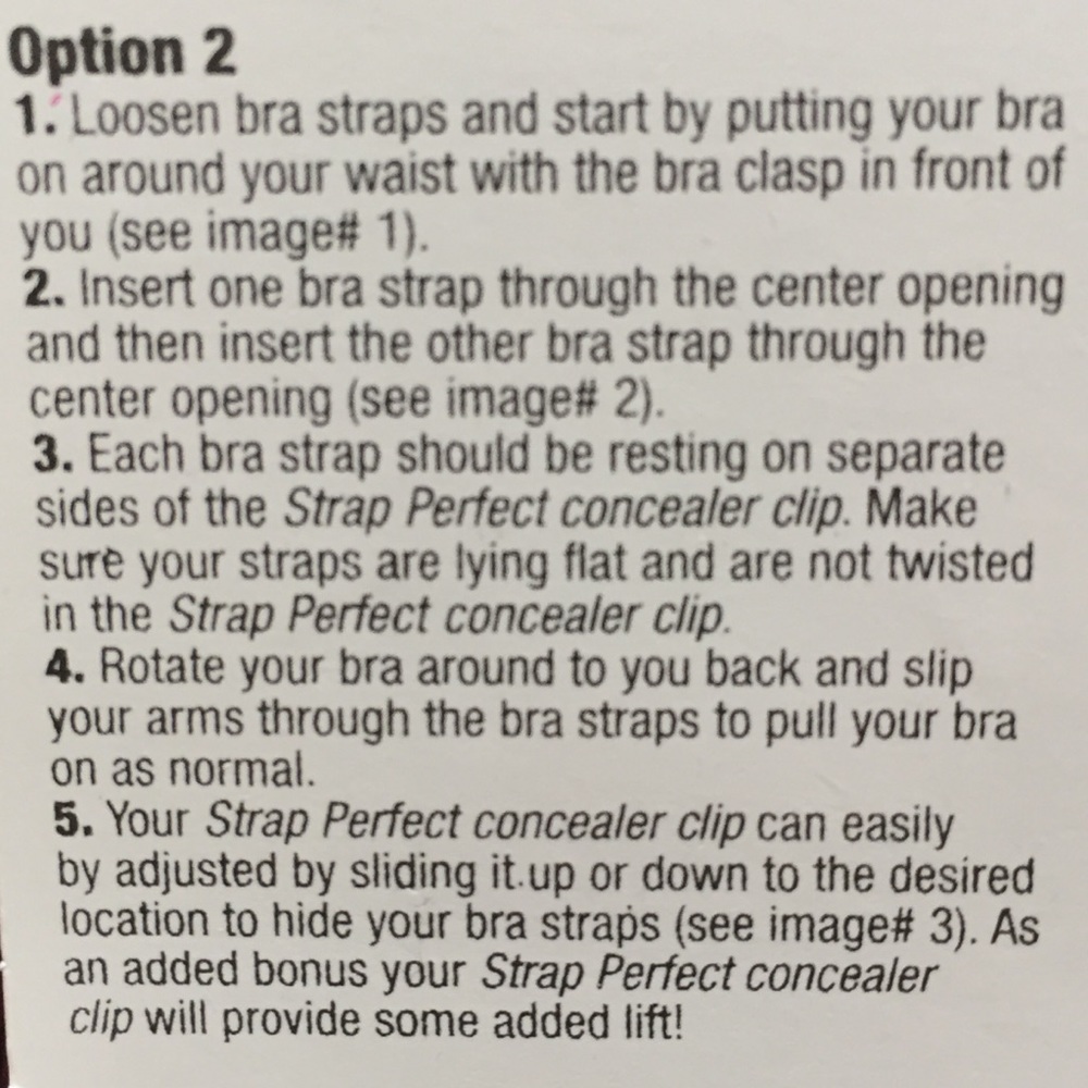 2/$20 NEW Bra Strap Converter Clips - To Racerback - Picture 6 of 6